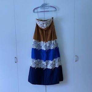 Anthropologie Tube Top Dress